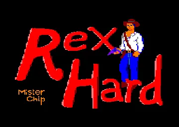 Rex Hard (S) (1986) [Mister Chip] screen shot title